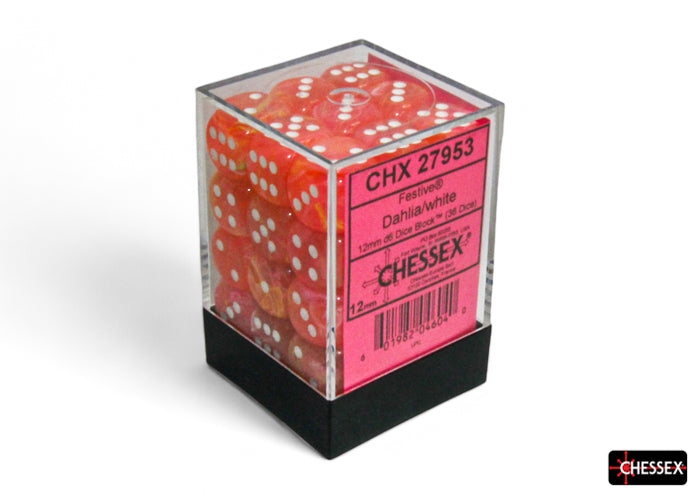 12mm D6 Dice Block: Festive