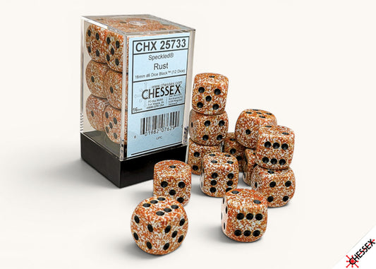 D6 Dice Block: Speckled