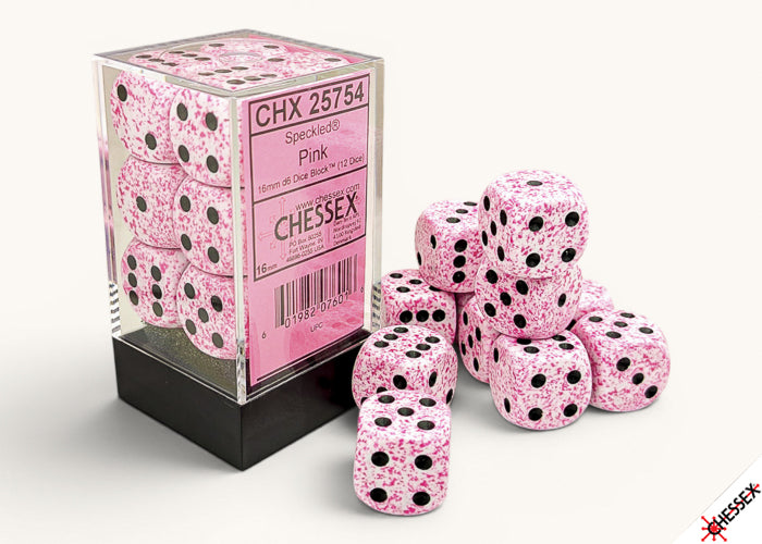 D6 Dice Block: Speckled
