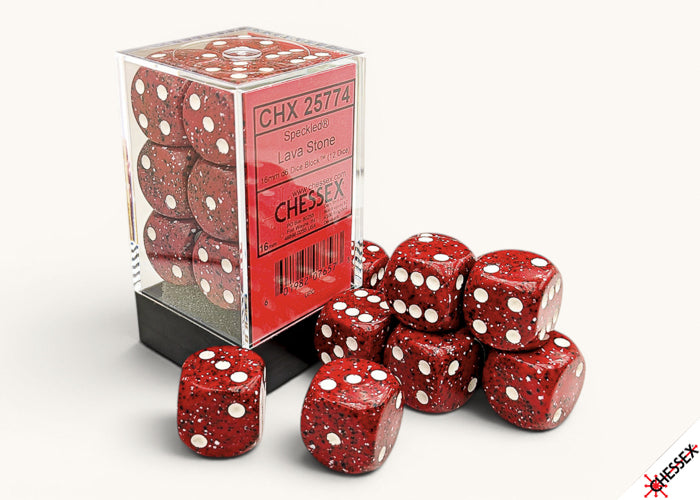 D6 Dice Block: Speckled
