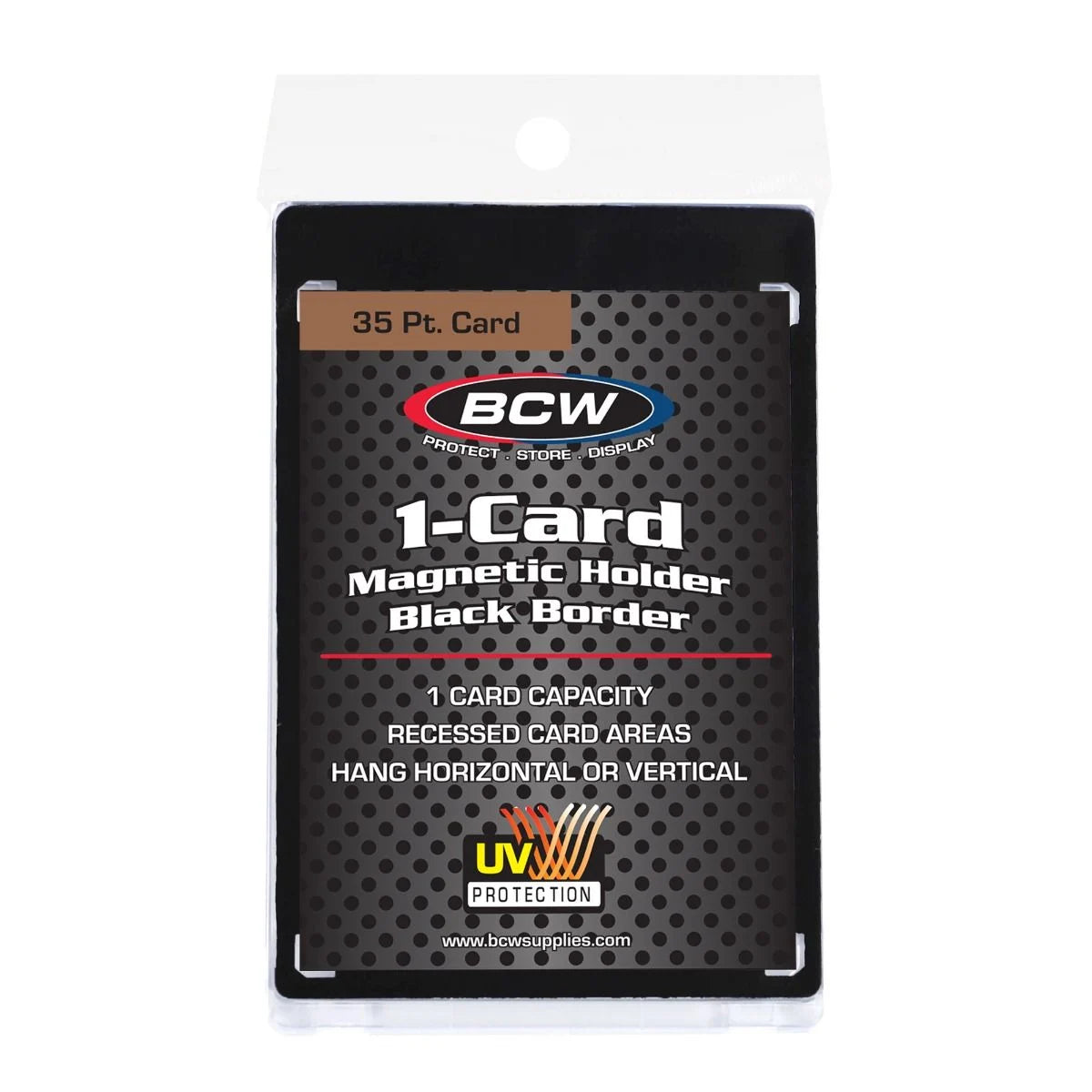 BCW Magnetic Card Holder Black Border