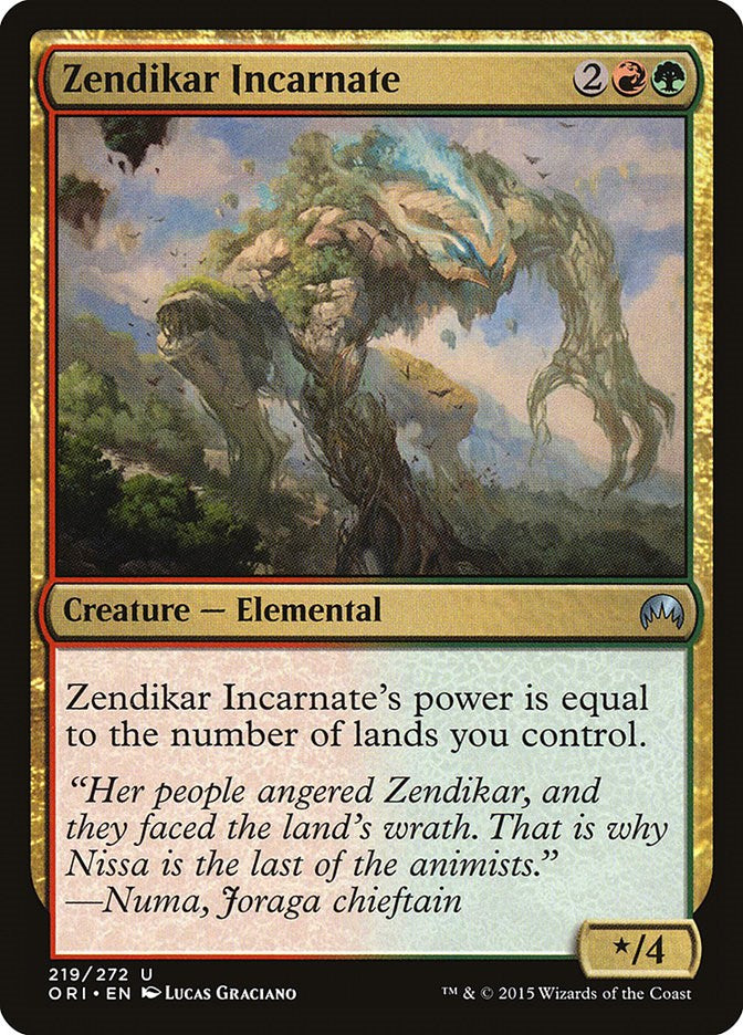 Zendikar Incarnate [ORI - 219]