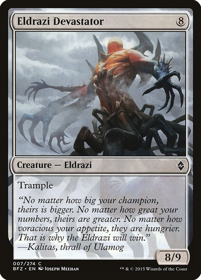 Eldrazi Devastator [BFZ - 7]