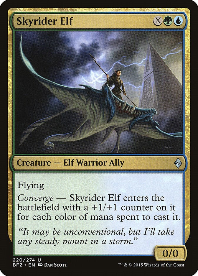 Skyrider Elf [BFZ - 220]