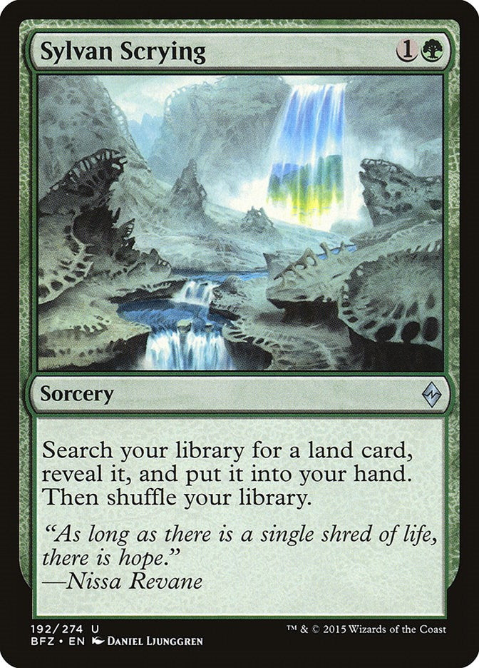 Sylvan Scrying [BFZ - 192]