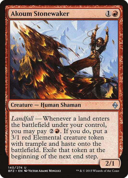 Akoum Stonewaker [BFZ - 140]