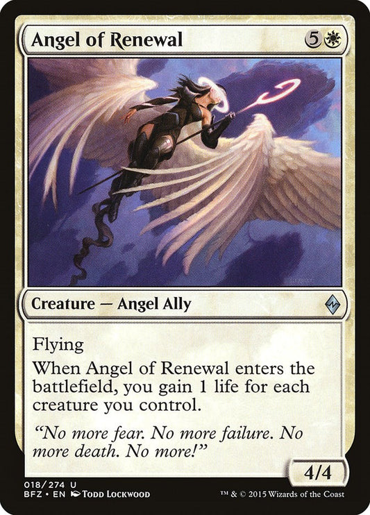 Angel of Renewal [BFZ - 18]