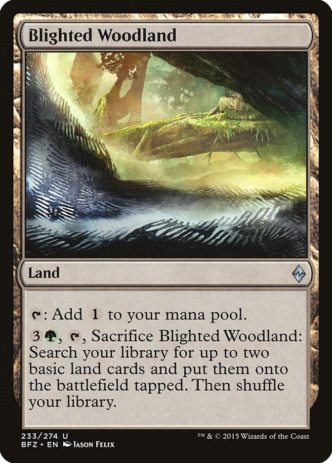 Blighted Woodland [BFZ - 233]