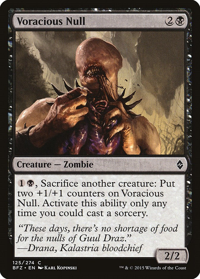 Voracious Null [BFZ - 125]