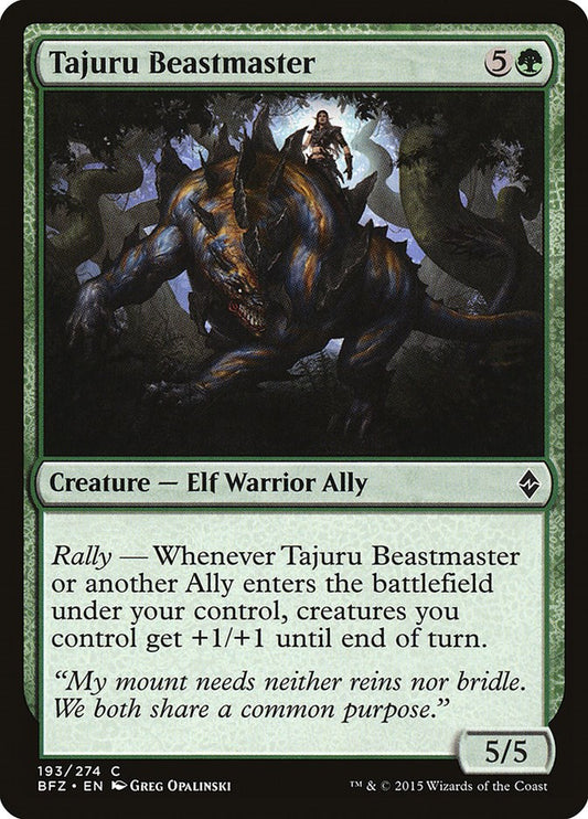 Tajuru Beastmaster [BFZ - 193]