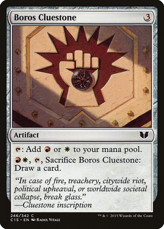 Boros Cluestone [C15 - 246]