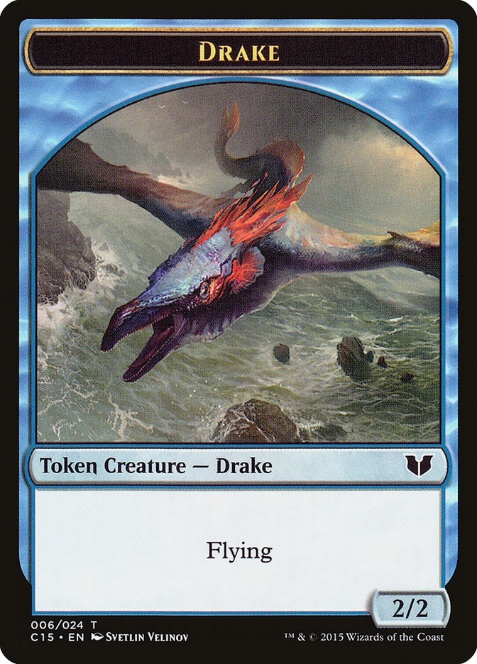 Drake // Elemental (020) Double-Sided Token