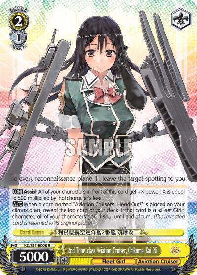 2nd Tone-class Aviation Cruiser, Chikuma-Kai-Ni