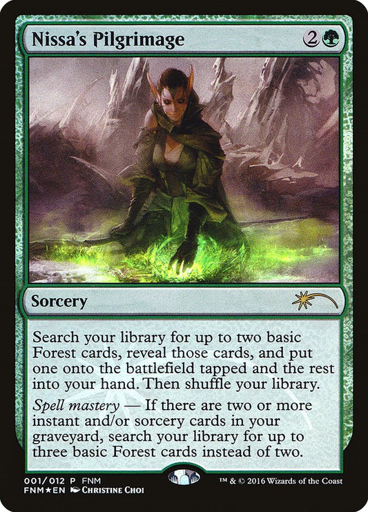 Nissa's Pilgrimage [FNM - 1]