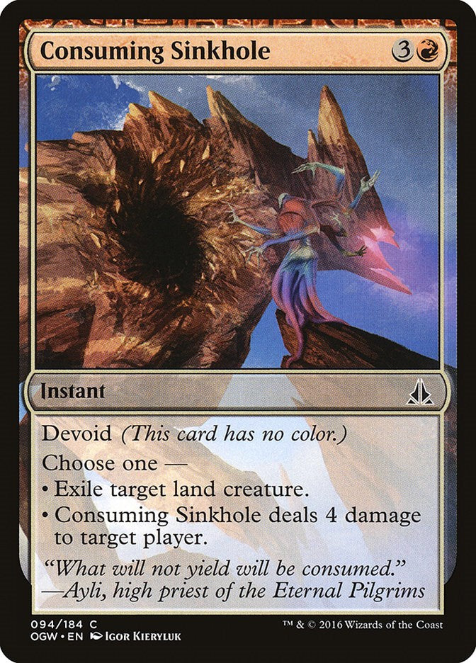 Consuming Sinkhole [OGW - 94]