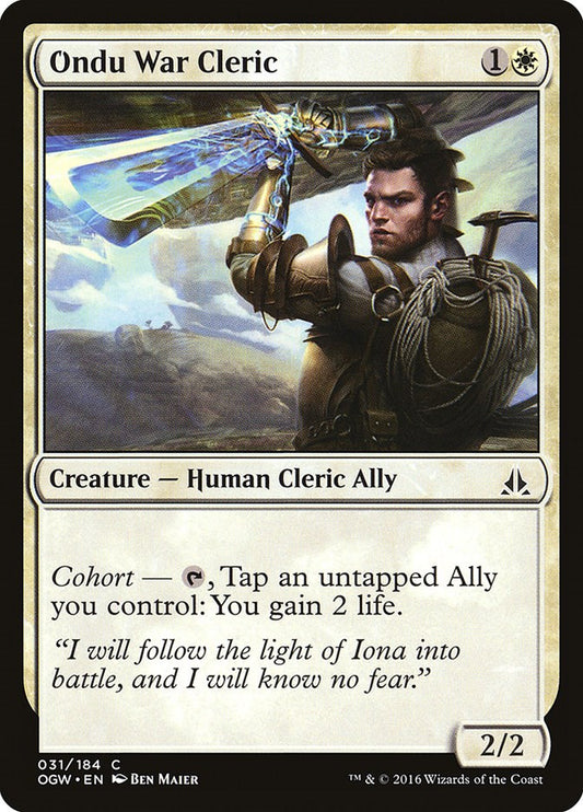 Ondu War Cleric [OGW - 31]