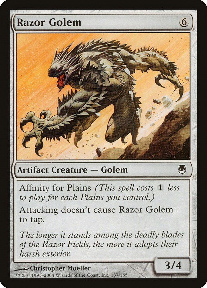 Razor Golem [DST - 137]