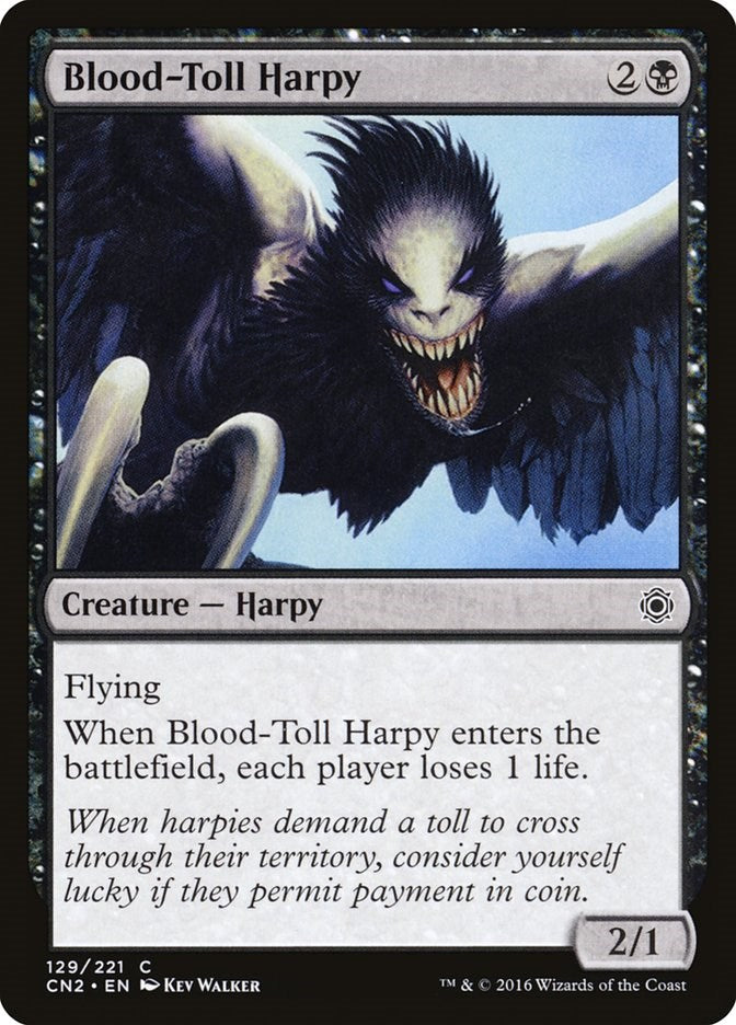 Blood-Toll Harpy [CN2 - 129]