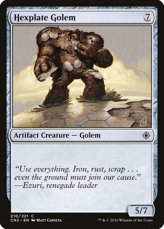 Hexplate Golem [CN2 - 210]