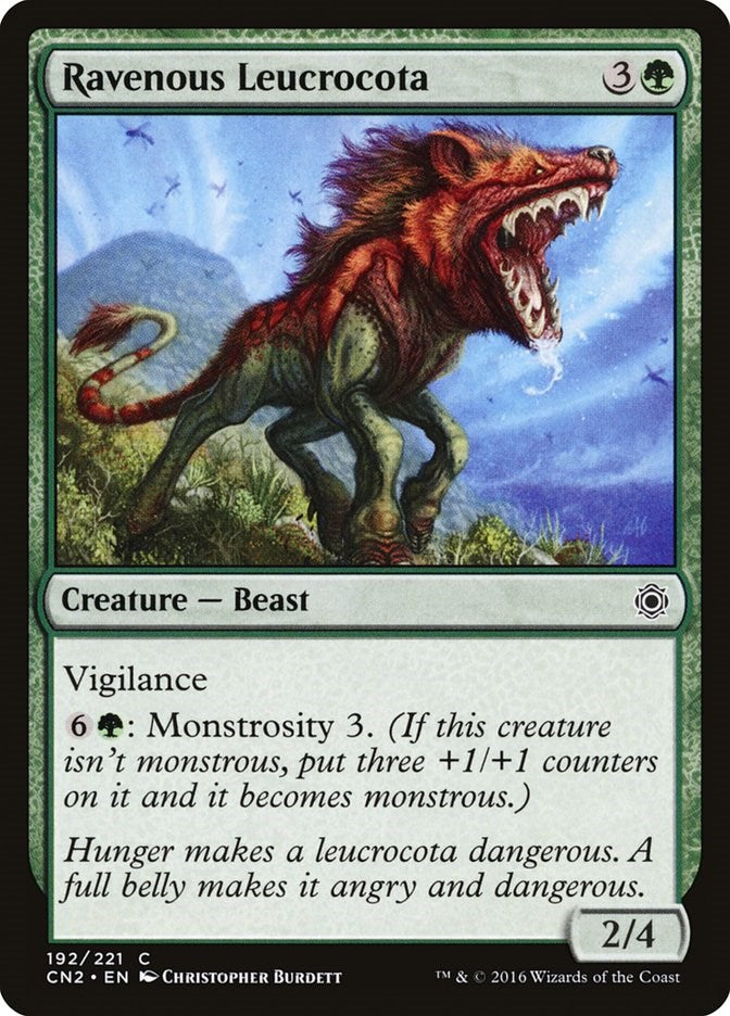 Ravenous Leucrocota [CN2 - 192]