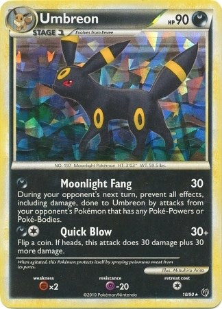 Umbreon - 10/90 (Cracked Ice Holo) [PR - 010/090]