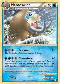 Mamoswine - 5/102 (Cracked Ice Holo)