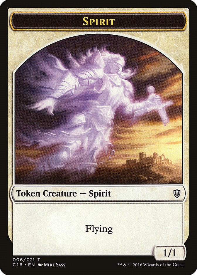 Spirit (006) // Bird (002) Double-Sided Token