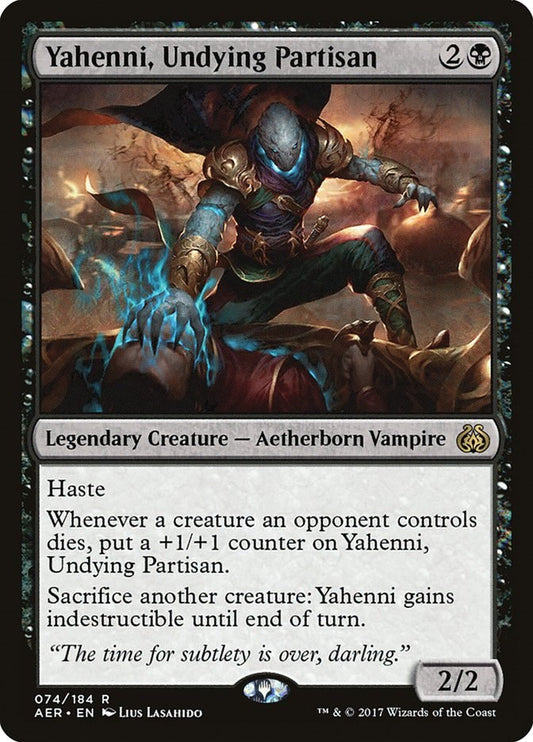 Yahenni, Undying Partisan [AER - 74]