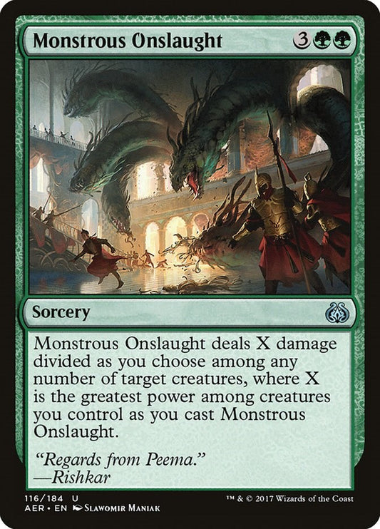 Monstrous Onslaught [AER - 116]