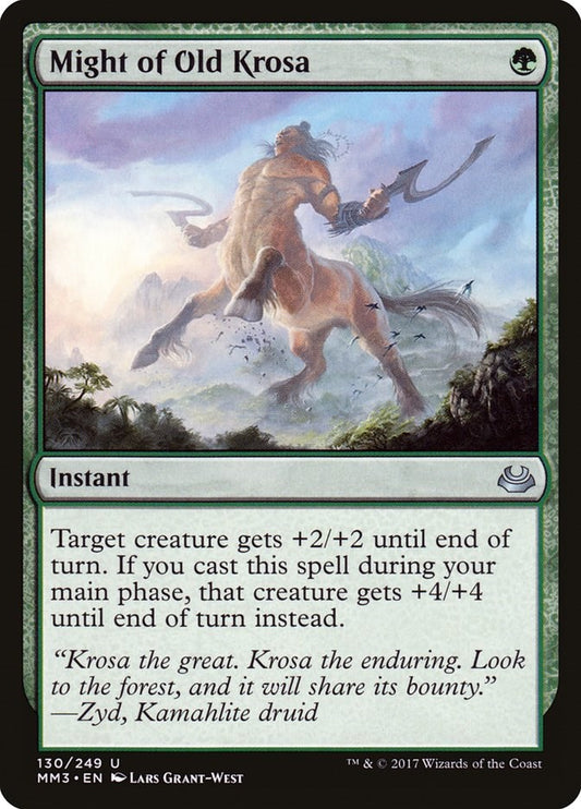 Might of Old Krosa [MM3 - 130]