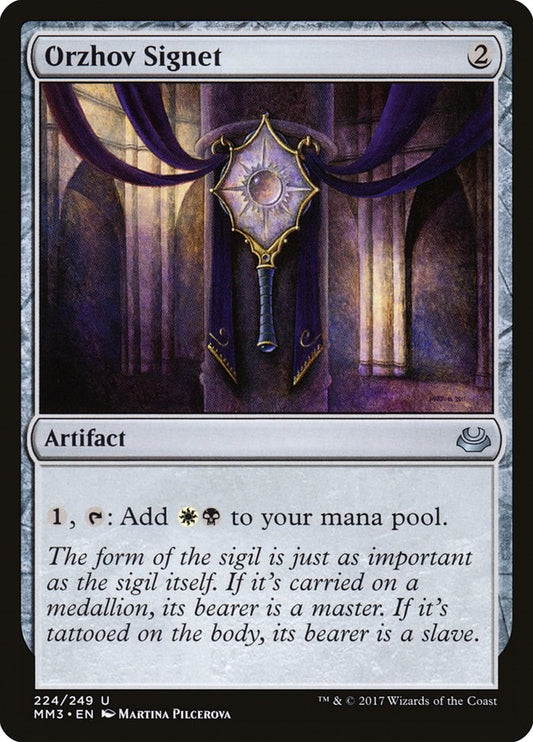 Orzhov Signet [MM3 - 224]