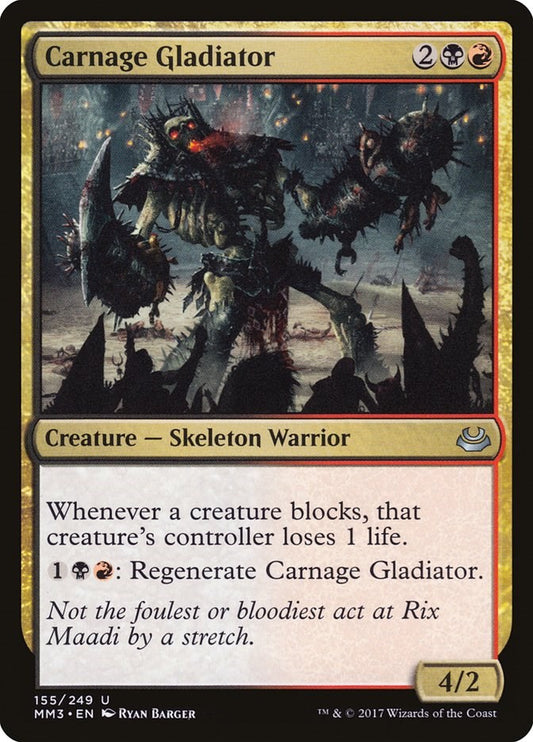 Carnage Gladiator [MM3 - 155]