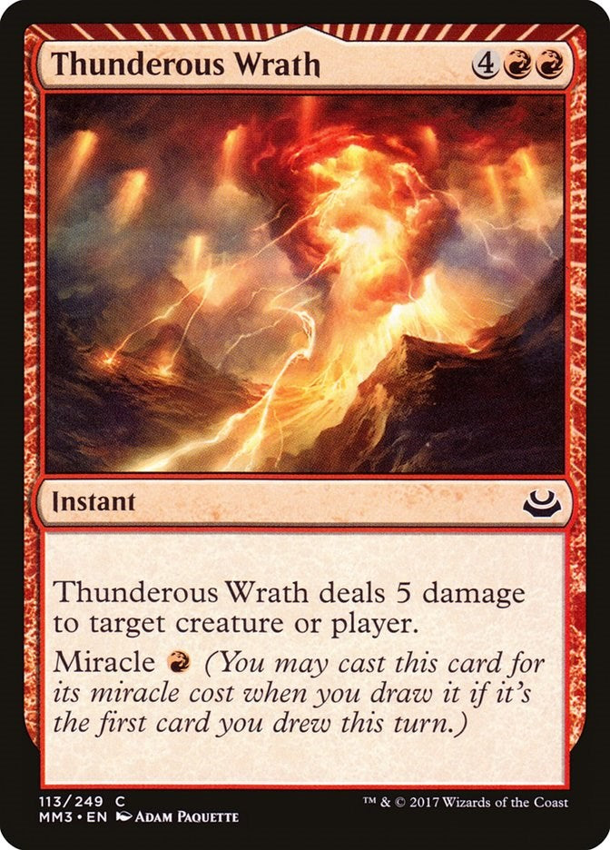 Thunderous Wrath [MM3 - 113]