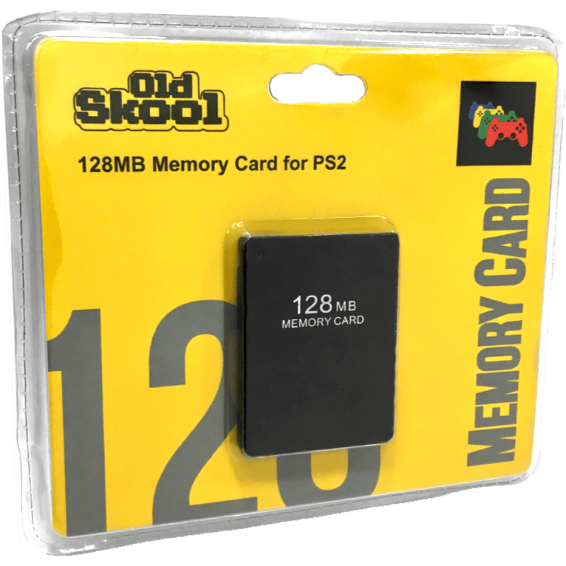 128MB PS2 Memory Card (Old Skool)