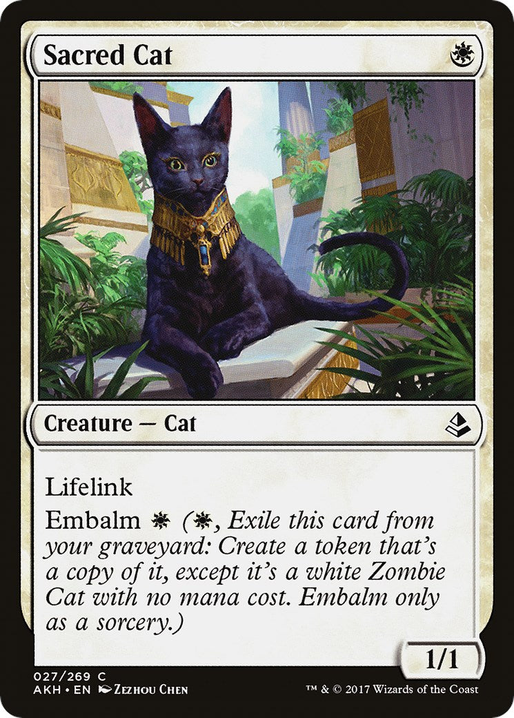 Sacred Cat [AKH - 27]