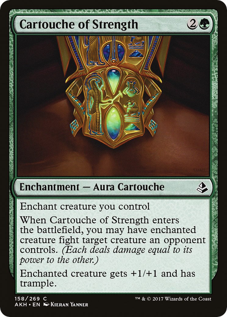 Cartouche of Strength [AKH - 158]