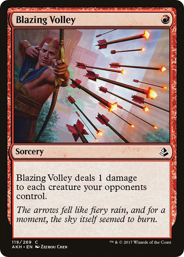 Blazing Volley [AKH - 119]