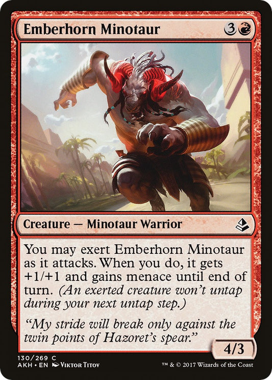 Emberhorn Minotaur [AKH - 130]