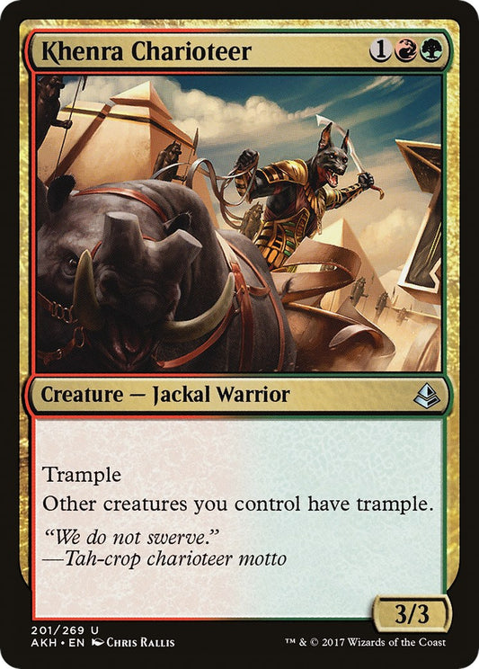 Khenra Charioteer [AKH - 201]