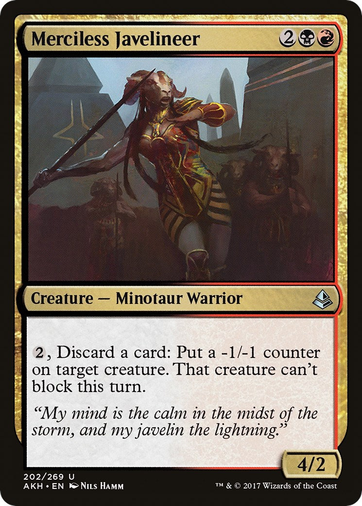 Merciless Javelineer [AKH - 202]