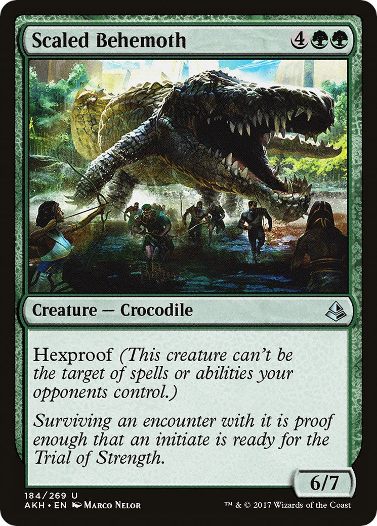 Scaled Behemoth [AKH - 184]