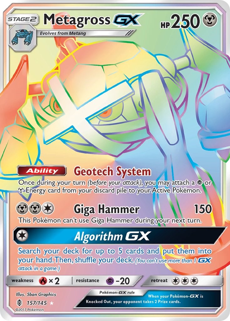 Metagross GX (Secret) [SM02 - 157/145]