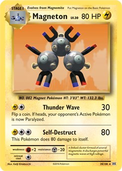 Magneton - 38/108 (XY Evolutions)