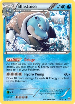 Blastoise - 16/101 (BW Plasma Blast)