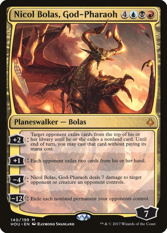 Nicol Bolas, God-Pharaoh [HOU - 140]