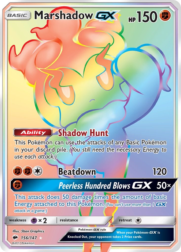 Marshadow GX (Secret) [SM03 - 156/147]