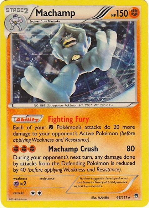 Machamp - 46/111 (Cosmos Holo)