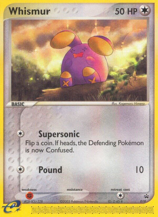 Whismur - 019 (Target Promo)