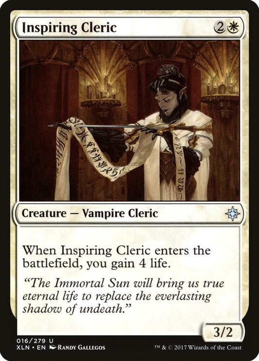 Inspiring Cleric [XLN - 16]