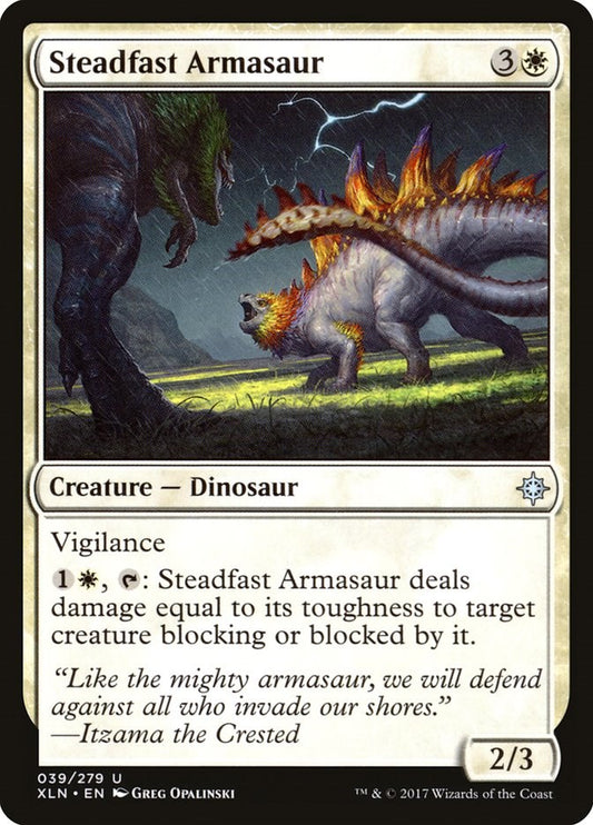 Steadfast Armasaur [XLN - 39]